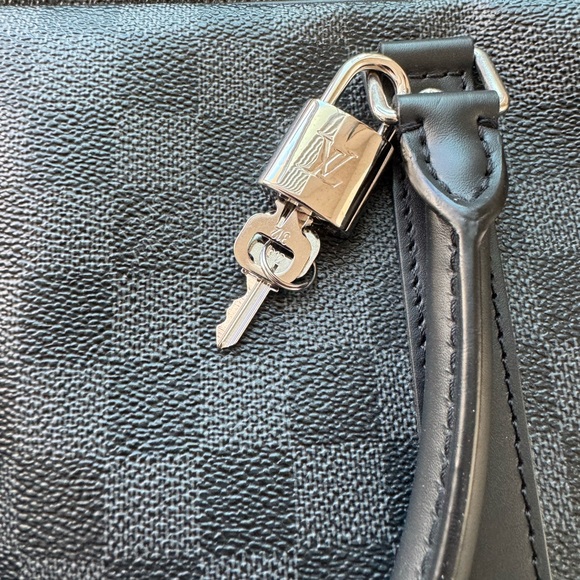 Louis Vuitton - Porte Documents Briefcase PM (Black Canvas) - Picture 4 of 5